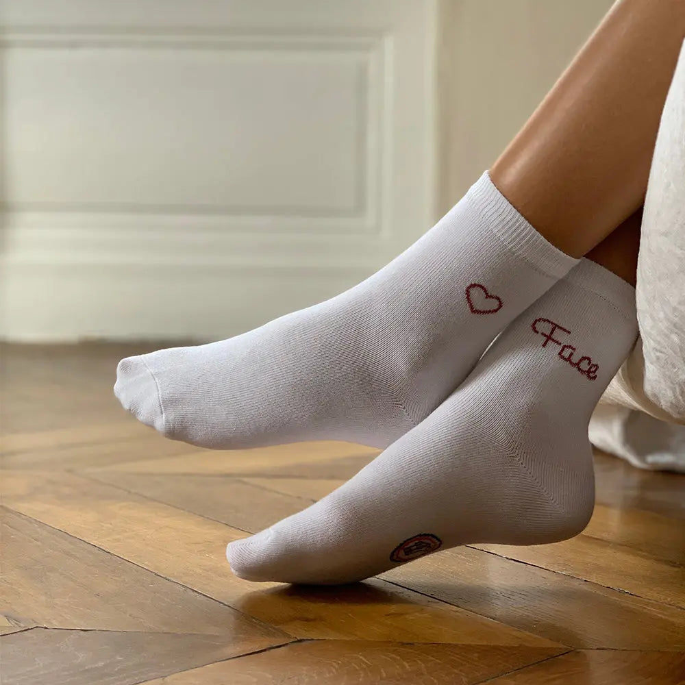 Les Attachantes- Chaussettes made in France - Pile ou Face France